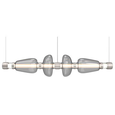 Bolla Mandrel Linear Chandelier | Hammerton Studio at Lightology Bolla Mandrel Linear Chandelier