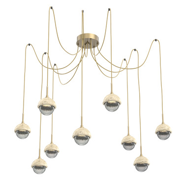 Cabochon Swag Multi Light Pendant | Hammerton Studio at Lightology Cabochon Swag Multi Light Pendant