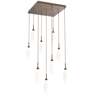 Fiori Square Multi Light Pendant | Hammerton Studio at Lightology Fiori Square Multi Light Pendant