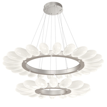 Fiori Two Tier Ring Chandelier | Hammerton Studio at Lightology Fiori Two Tier Ring Chandelier