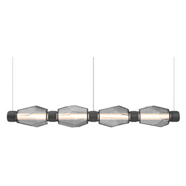 Gem Mandrel Linear Chandelier | Hammerton Studio at Lightology Gem Mandrel Linear Chandelier