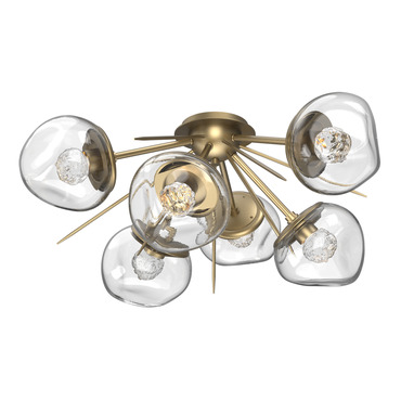 Luna Starburst Ceiling Light | Hammerton Studio at Lightology Luna Starburst Ceiling Light