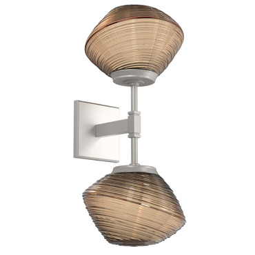 Mesa Double Wall Sconce | Hammerton Studio at Lightology Mesa Double Wall Sconce