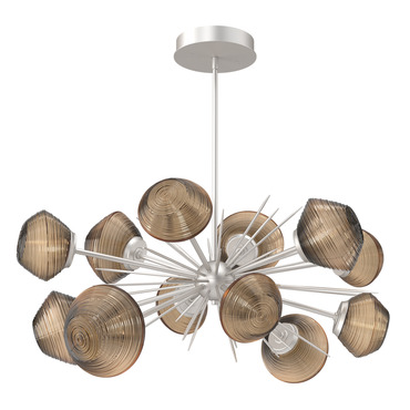 Mesa Oval Starburst Chandelier | Hammerton Studio at Lightology Mesa Oval Starburst Chandelier
