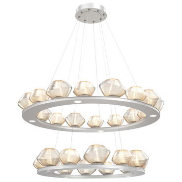 Mesa Tier Ring Chandelier | Hammerton Studio at Lightology Mesa Tier Ring Chandelier