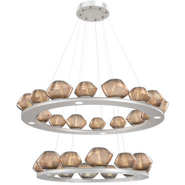 Mesa Tier Ring Chandelier | Hammerton Studio at Lightology Mesa Tier Ring Chandelier