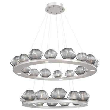 Mesa Tier Ring Chandelier | Hammerton Studio at Lightology Mesa Tier Ring Chandelier