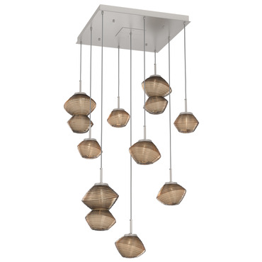 Mesa Square Multi Light Pendant | Hammerton Studio at Lightology Mesa Square Multi Light Pendant