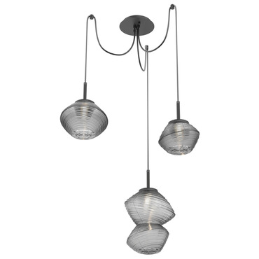 Mesa Swag Multi Light Pendant | Hammerton Studio at Lightology Mesa Swag Multi Light Pendant
