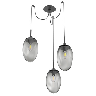 Meteo Swag Multi Light Pendant | Hammerton Studio at Lightology Meteo Swag Multi Light Pendant