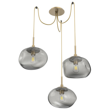 Nova Swag Multi Light Pendant | Hammerton Studio at Lightology Nova Swag Multi Light Pendant