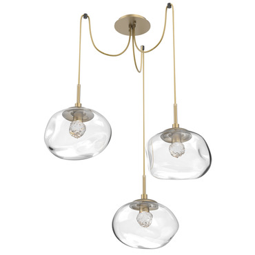 Nova Gem Swag Multi Light Pendant | Hammerton Studio at Lightology Nova Gem Swag Multi Light Pendant