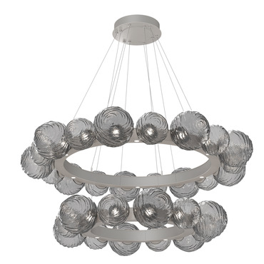 Gaia Tier Radial Ring Chandelier | Hammerton Studio at Lightology Gaia Tier Radial Ring Chandelier