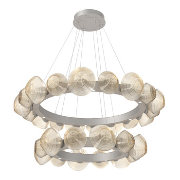 Mesa Tier Radial Ring Chandelier | Hammerton Studio at Lightology Mesa Tier Radial Ring Chandelier