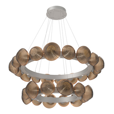 Mesa Tier Radial Ring Chandelier | Hammerton Studio at Lightology Mesa Tier Radial Ring Chandelier