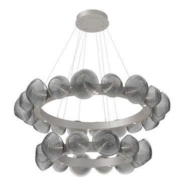 Mesa Tier Radial Ring Chandelier | Hammerton Studio at Lightology Mesa Tier Radial Ring Chandelier