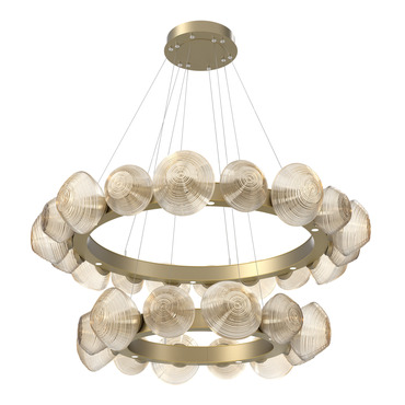 Mesa Tier Radial Ring Chandelier | Hammerton Studio at Lightology Mesa Tier Radial Ring Chandelier