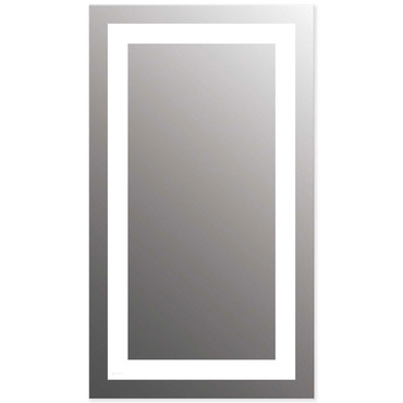 Allegro Tall Lighted Mirror - Overstock | Seura at Lightology Allegro Tall Lighted Mirror - Overstock