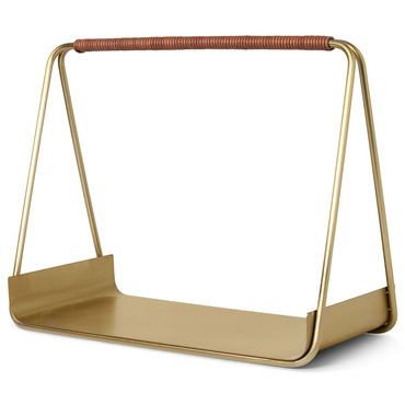 Port Wood Basket - Overstock