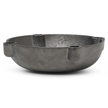 Bowl Small Candle Holder - Overstock | Ferm Living at Lightology Bowl Small Candle Holder - Overstock