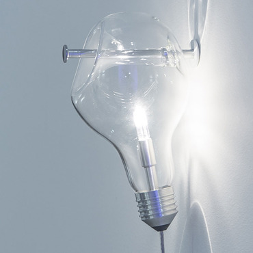 Edisons Nightmare Plug-In Wall Light - Overstock | Davide Groppi at Lightology Edisons Nightmare Plug-In Wall Light - Overstock
