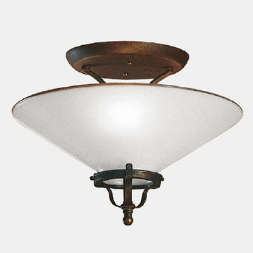 Country II Semi Flush Ceiling Light - Overstock | Il Fanale at Lightology Country II Semi Flush Ceiling Light - Overstock