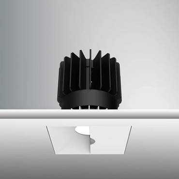 Luca 3.5 inch Square TruColor RGBTW 24V Trimless Wall Wash | PureEdge Lighting at Lightology Luca 3.5 inch Square TruColor RGBTW 24V Trimless Wall Wash