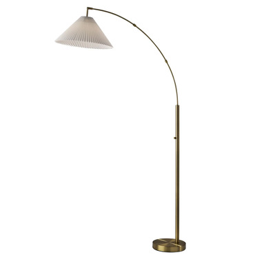 Delaney Arc Floor Lamp | Adesso Corp. at Lightology Delaney Arc Floor Lamp
