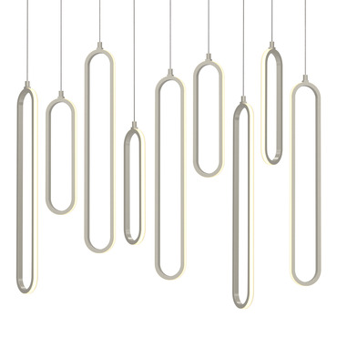 Sienna Color-Select Linear Multi Light Pendant | AFX at Lightology Sienna Color-Select Linear Multi Light Pendant