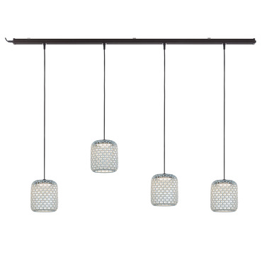 Outrack Nans Outdoor Multi Light Linear Pendant | Bover at Lightology Outrack Nans Outdoor Multi Light Linear Pendant