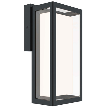 Frame Outdoor Wall Sconce with Smart Button | DALS Lighting at Lightology Frame Outdoor Wall Sconce with Smart Button