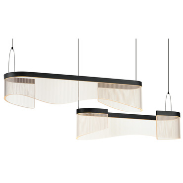 Sonata Double Linear Pendant | Et2 at Lightology Sonata Double Linear Pendant