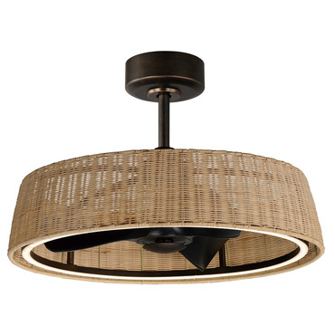 Tulum Fandelight | Maxim Lighting at Lightology Tulum Fandelight