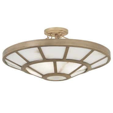 Istria Semi Flush Ceiling Light | Metropolitan Lighting at Lightology Istria Semi Flush Ceiling Light