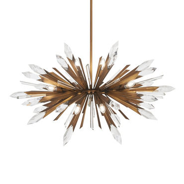 Elsa Chandelier | Metropolitan Lighting at Lightology Elsa Chandelier