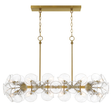 Winter Linear Chandelier | Minka Lavery at Lightology Winter Linear Chandelier