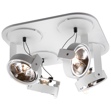 12V Big Bang AR111 Square Adjustable Spot Light | tossB at Lightology 12V Big Bang AR111 Square Adjustable Spot Light