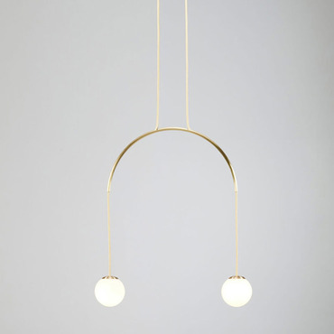Bow I Sphere Pendant | tossB at Lightology Bow I Sphere Pendant