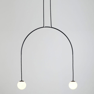Bow I Sphere Pendant | tossB at Lightology Bow I Sphere Pendant