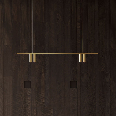 Twins Lines Pendant | tossB at Lightology Twins Lines Pendant