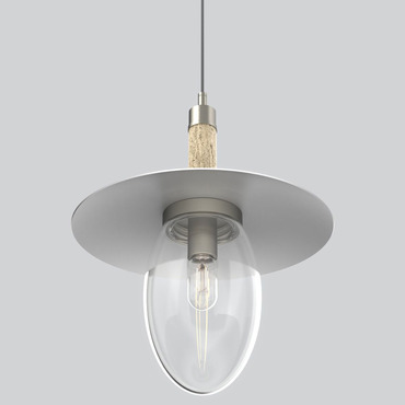 Boston Tall Long Glass Pendant