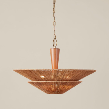 Condesa Chandelier | Woven at Lightology Condesa Chandelier