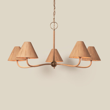 Delphine Chandelier | Woven at Lightology Delphine Chandelier