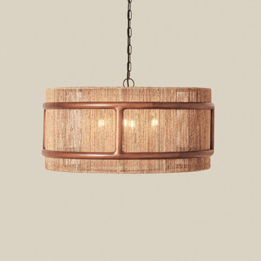 Noa Chandelier | Woven at Lightology Noa Chandelier