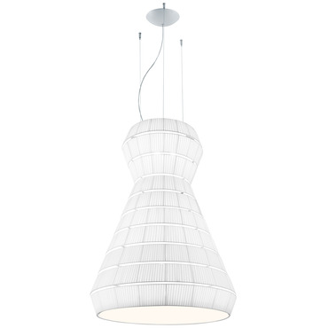 Layers Oversize Acoustic Pendant with Bulb | Axolight at Lightology Layers Oversize Acoustic Pendant with Bulb