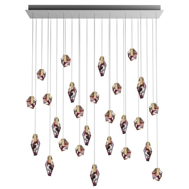 Fragments Linear Multi Light Pendant | Bomma at Lightology Fragments Linear Multi Light Pendant