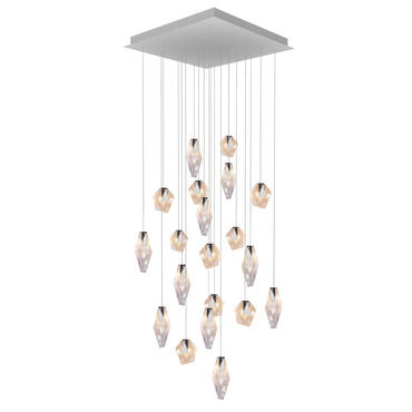 Fragments Square Multi Light Pendant | Bomma at Lightology Fragments Square Multi Light Pendant