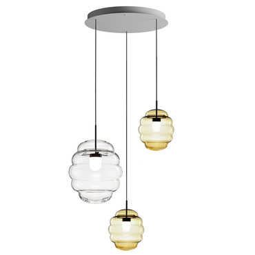 Blimp Multi Light Pendant | Bomma at Lightology Blimp Multi Light Pendant