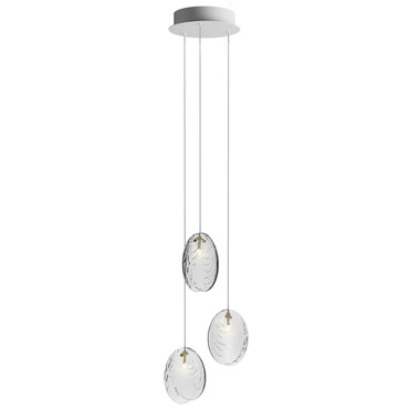 Mussels Round Multi Light Pendant | Bomma at Lightology Mussels Round Multi Light Pendant