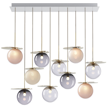 Umbra Multi Light Linear Pendant | Bomma at Lightology Umbra Multi Light Linear Pendant